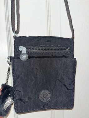Kipling Black Small Crossbody Bag with Key Charm